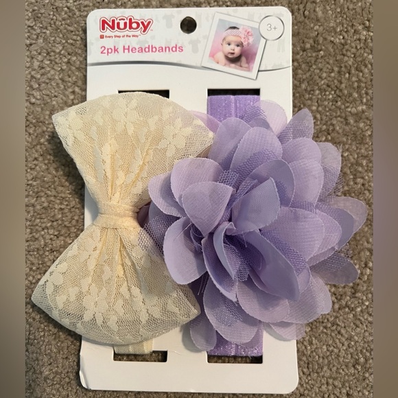 *BRAND NEW* Set of 2 Head-Wraps for Baby/Toddler Girl - Picture 1 of 2